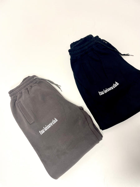 tsw leisure club - SEE THE GOOD trackpants black