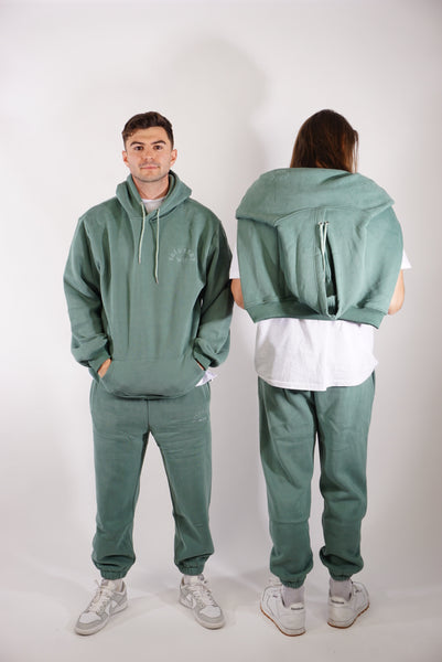 tsw leisure club - soft evergreen trackpant