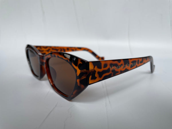 the beach day shades - leopard print